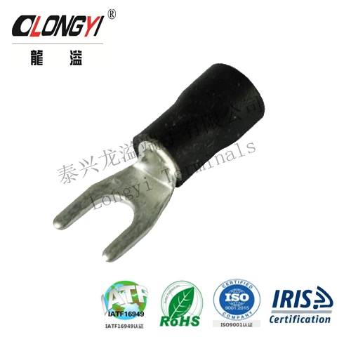 Ring Insulated Terminals, PVC Insulated, T2 Copper, Tin Plating